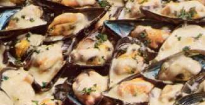 Cozze alla panna