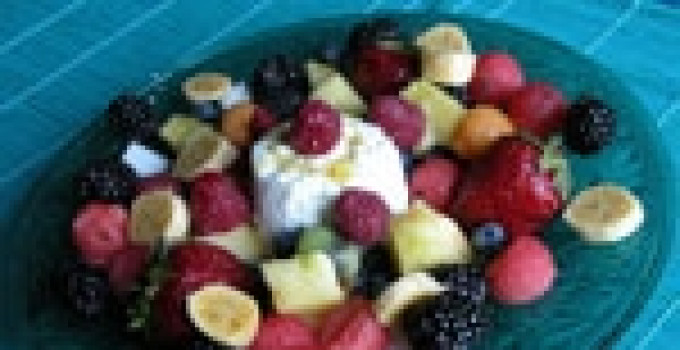 Macedonia di frutta estiva