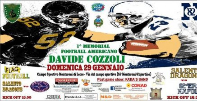 1° MEMORIAL DAVIDE COZZOLI