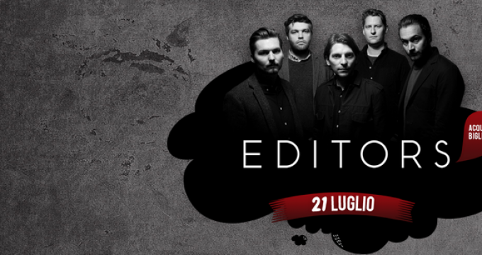 THE EDITORS - POSTEPAY ROCK IN ROMA 2014