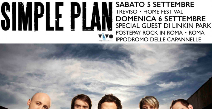 SIMPLE PLAN: LA BAND SIMBOLO DEL POP-PUNK LIVE IN ITALIA!!