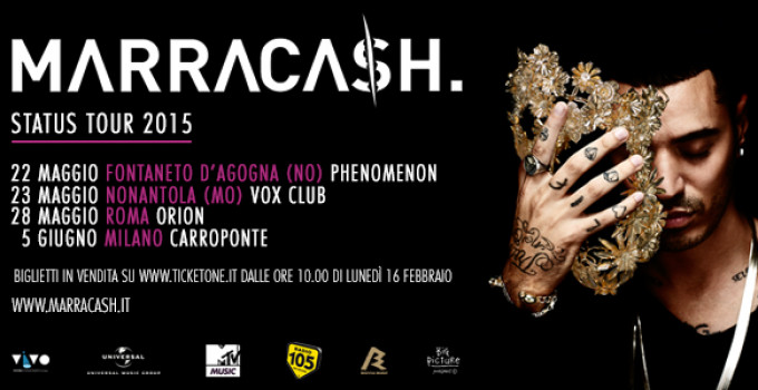 MARRACASH - Il Re al Vox di Nonantola