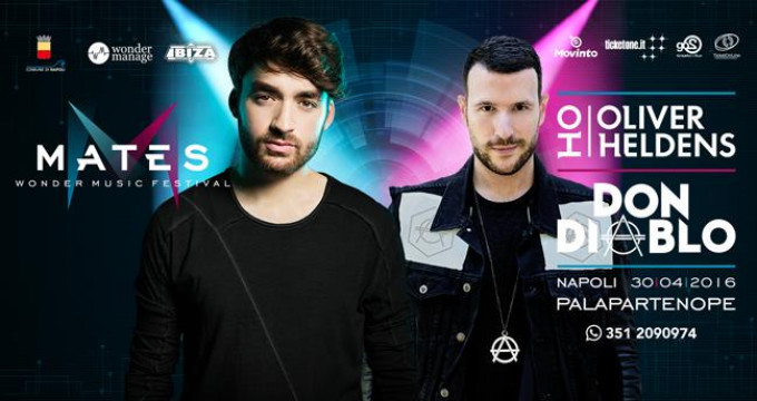 Mates "Wonder Music Festival" - Oliver Heldens & Don Diablo