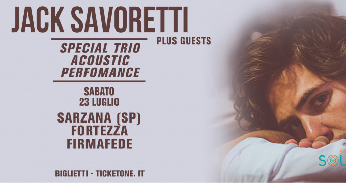 Jack Savoretti + guests