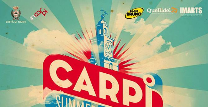 CARPI SUMMER FEST – EDIZIONE 2016