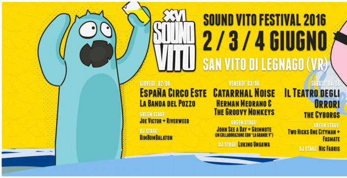 SOUND VITO FESTIVAL 2-3-4 GIUGNO 2016