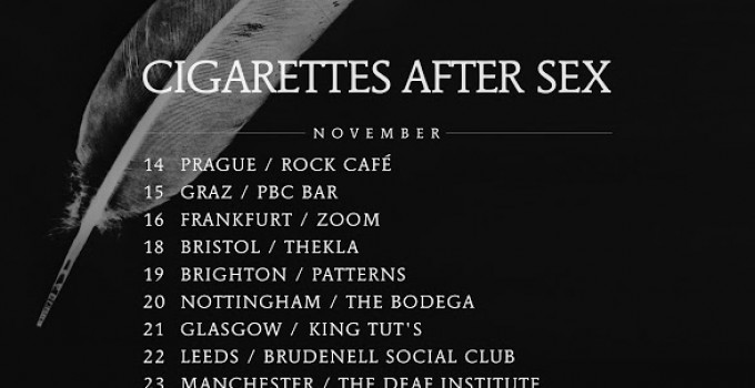 CIGARETTES AFTER SEX: LIVE IN ITALIA AL COVO CLUB DI BOLOGNA!