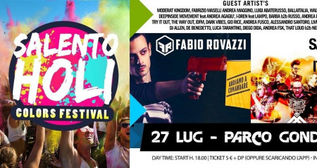 Salento Holi Colours - guest Fabio Rovazzi