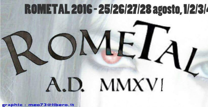 Il programma completo di RoMetal 2016