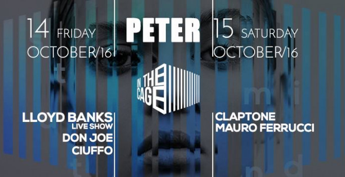 venerdì 14 e sabato 15 ottobre inaugurazione Peter Pan Club di Riccione: In The Cage