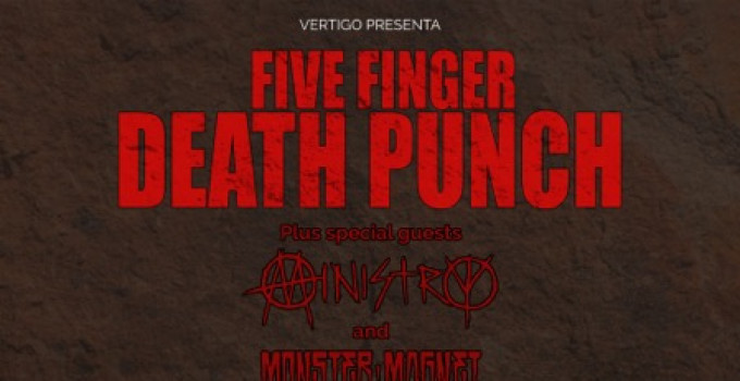 FIVE FINGER DEATH PUNCH: aggiunti Monster Magnet come special guest