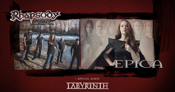 Rhapsody / Epica / special guest: Labyrinth