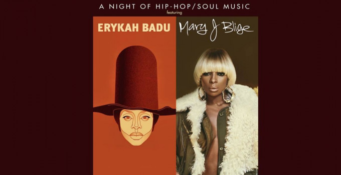 Due regine dell’ R&B che Lucca Summer Festival   fa incontrare  per la prima volta  nella loro carriera. Erykah Badu e Mary J. B