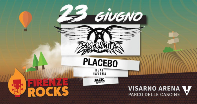 Aerosmith/ Placebo/ Deaf Havana/ Jack Lukeman