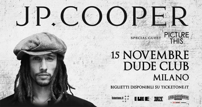 JP Cooper + Picture This in concerto a Milano