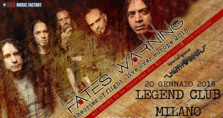 Fates Warning at Legend Club Milano