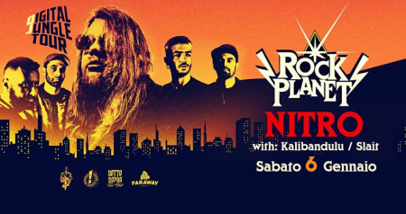 NITRO, Kalibandulu e Slait "Digital Jungle Tour" at Rock Planet