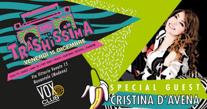Trashissima I Guest Cristina D’Avena I Venerdì 15 dicembre | Vox