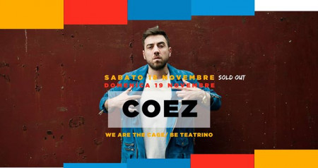 COEZ a Livorno - The Cage SOLD OUT