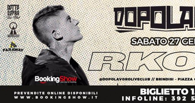 RKOMI io in terra tour live // Dopolavoro live club // Brindisi