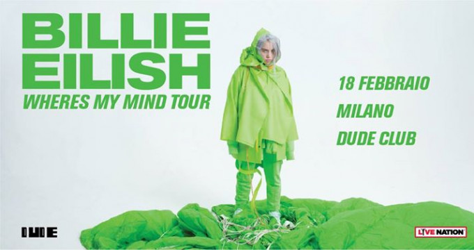 Billie Eilish in concerto a Milano