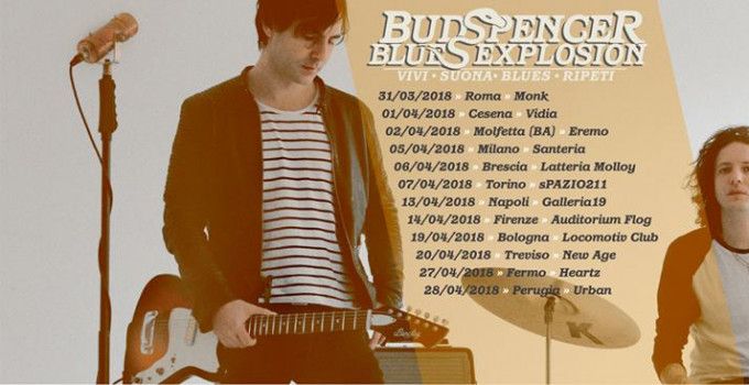 BUD SPENCER BLUES EXPLOSION - NUOVO ALBUM E DATE DEL TOUR!