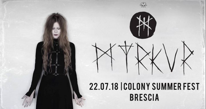 Myrkur live | Colony Summmer Fest 2018 , Brescia