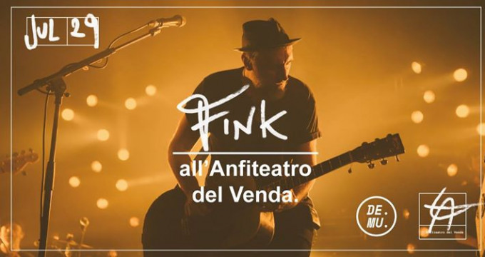 Fink suona all'Anfiteatro del Venda