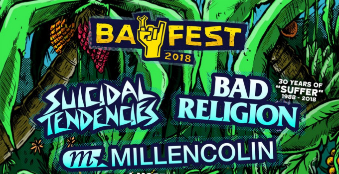 BAY FEST 2018: si aggiungono SUICIDAL TENDENCIES, BAD RELIGION, MILLENCOLIN!