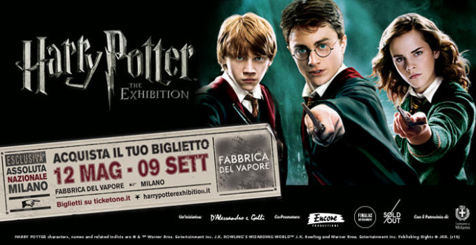 uno speciale fan day: Harry Potter The Exhibition Milano