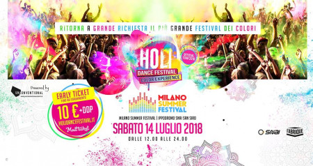Holi Dance Festival Milano 2018