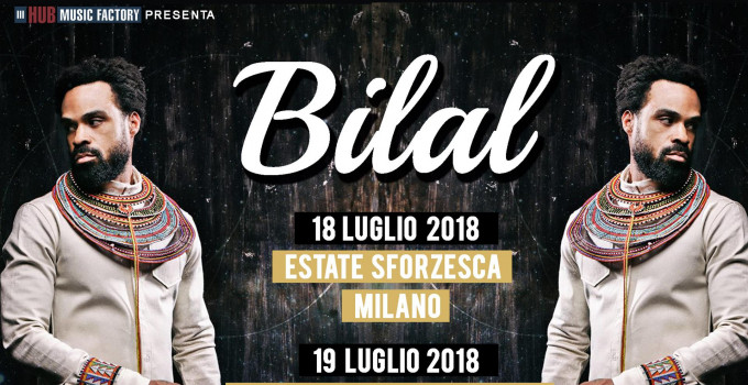 BILAL: torna in Italia per due date estive!