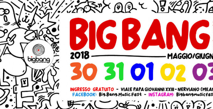 BIG BANG MUSIC FEST 2018: tanti gli artisti per la VII edizione del Festival
