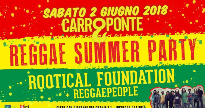 Reggae Summer Party w/ Rootical Foundation & Guests