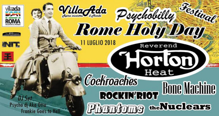 Rev. Horton Heat at Psychobilly Rome Holy Day fest + Guests