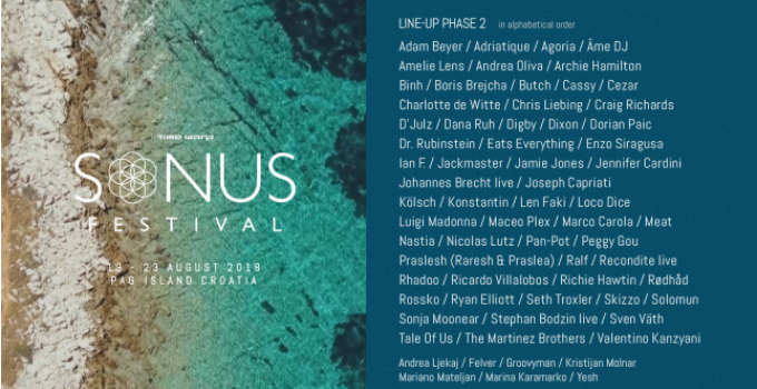 E’ quasi completa la line up del Sonus Festival  2018