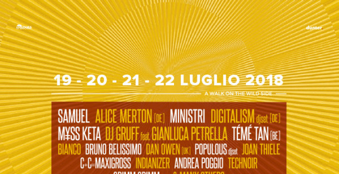 Al via oggi Apolide Festival, fino al 21 luglio nel Bosco di Vialfré (TO) con Samuel, Alice Merton, Ministri e tanti altri