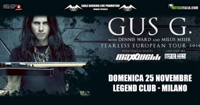 GUS G plus guests