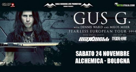 GUS G plus guests