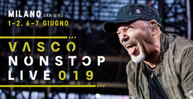 VASCO NON STOP LIVE 2019 Secondo Tempo a Milano e a Cagliari Si aprono le vendite per Milano