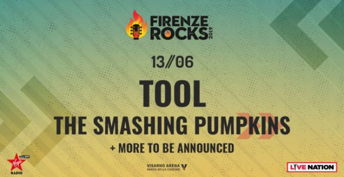 FIRENZE ROCKS 2019: The Smashing Pumpkins saliranno sul palco il 13 giugno nella stessa giornata dei Tool
