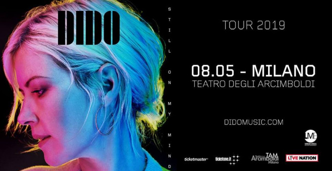 DIDO: il ritorno di una grande diva della musica in concerto l'8 maggio a Milano