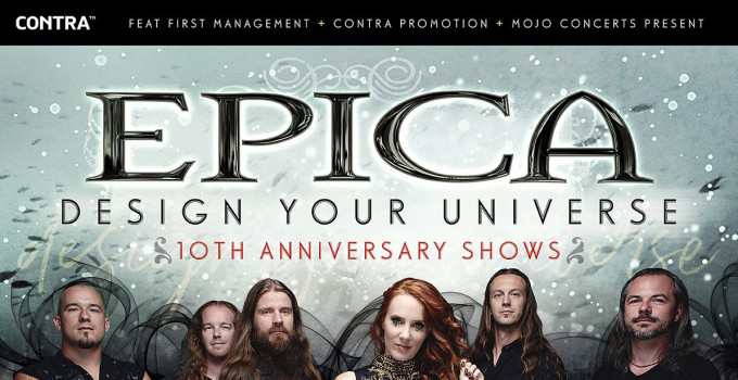 EPICA annunciano i concerti del 10° anniversario di "Design Your Universe"