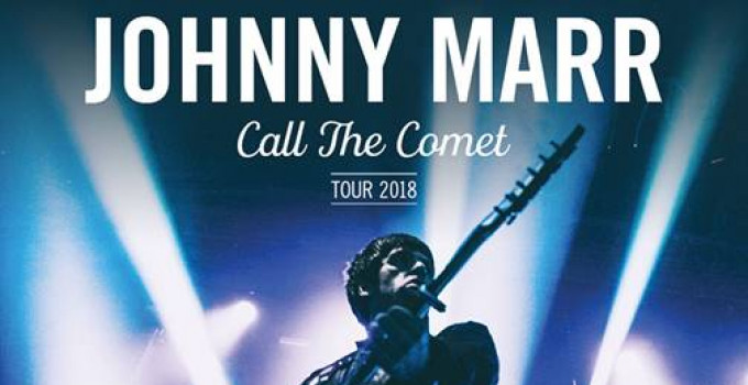 JOHNNY MARR finalmente in Italia con il nuovo “Call The Comet”!