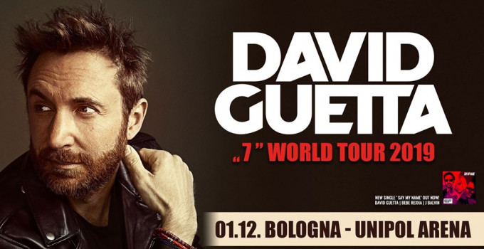DAVID GUETTA - IL DJ E PRODUTTORE  NUMERO UNO AL MONDO TORNA IN ITALIA PER UN’UNICA DATA EVENTO
