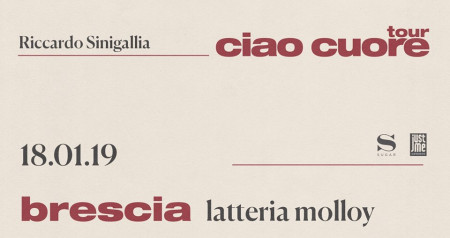 Riccardo Sinigallia // Live a Brescia - Latteria Molloy