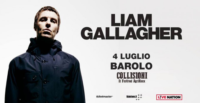 LIAM GALLAGHER: annunciata un'unica data in Italia al Festival Collisioni di Barolo