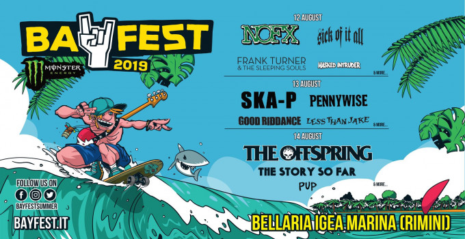 BAY FEST 2019 - Ska-P terzi headliner del festival; si aggiungono anche i Pennywise