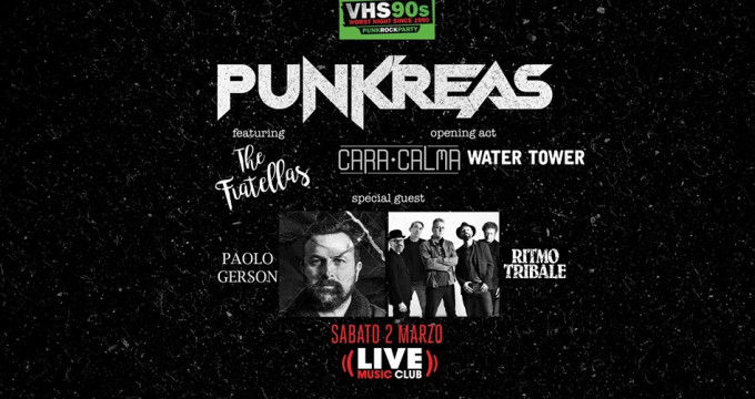 Punkreas + VHS//90s Rock Party