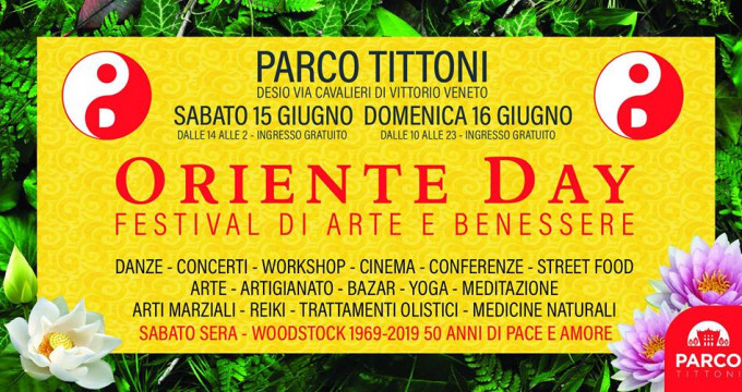 Oriente Day - Festival di arte e benesse